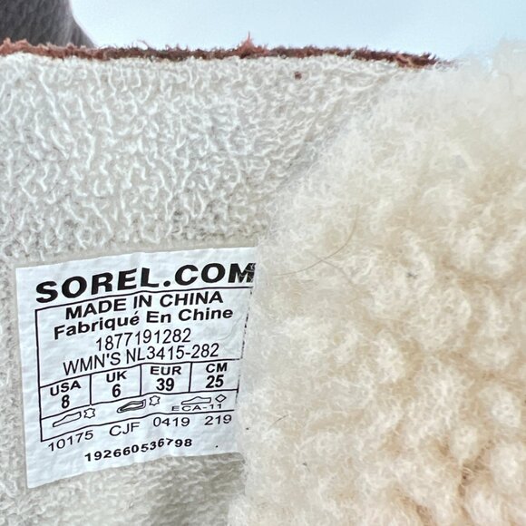 Sorel Leather Fenix Lace Up Boots - Picture 6 of 6